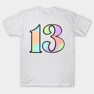 Pastel Holographic Tattoo 13 T-Shirt